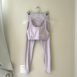 Sacre Lilac Purple Sports bra and pants set‎